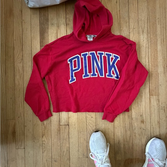 Victoria’s Secret. PINK - Red White and Blue Sweat Suit Set - Picture 2 of 9